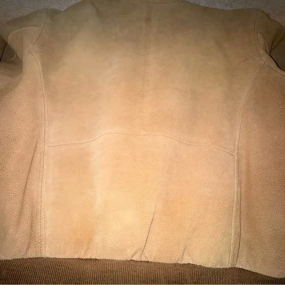 Reed Vintage Suede Leather Bomber Jacket Size M - Picture 10 of 16